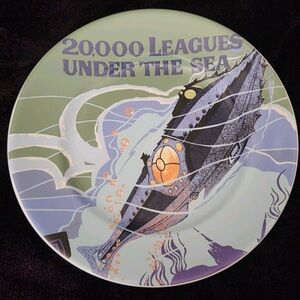 NWT Authentic Disney Parks - 20,000 Leagues Under the Sea 7” Plate